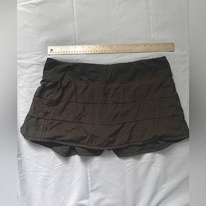 Lululemon Pace Rival Skirt: Black - Size 12
